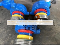 FMC WECO Hammer Union Fitting For Wellhead Multifold Pipe Line Connection การเชื่อมต่อสายท่อหล่อหล่อหล่อหล่อหล่อ